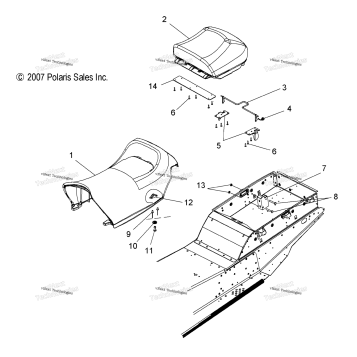 BODY, SEAT ASM