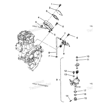 OIL PUMP 6X6 350L