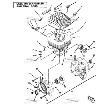CRANKCASE & CYLINDER ASSEMBLY