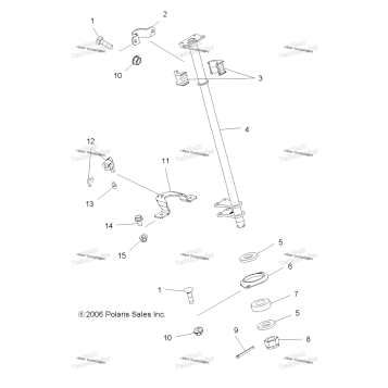 STEERING POST & LOCK