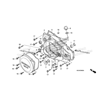 RIGHT CRANKCASE COVER