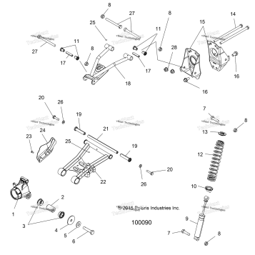 SUSPENSION, REAR