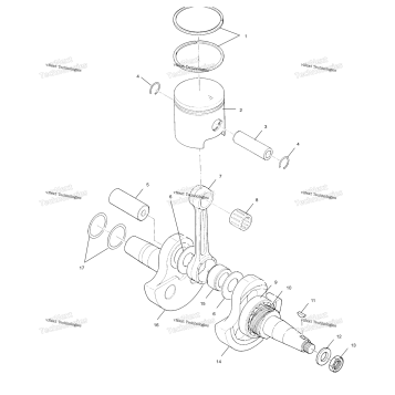 CRANKSHAFT & PISTON