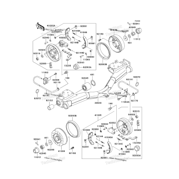 REAR HUBS/BRAKES