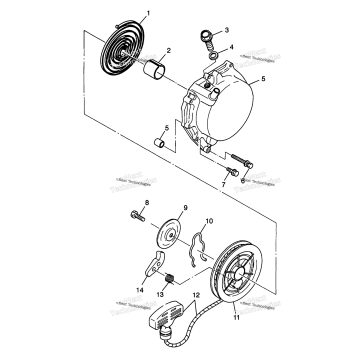 RECOIL STARTER XPLORER 300