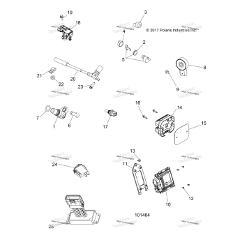 ELECTRICAL, SWITCHES, SENSORS & ECM A19SDE57F1/SDA57F1