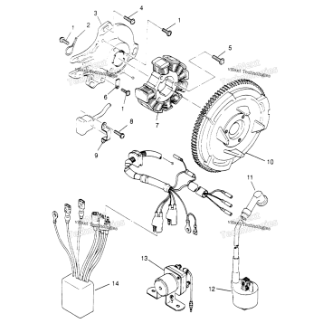 MAGNETO ASSEMBLY XPLORER 4X4