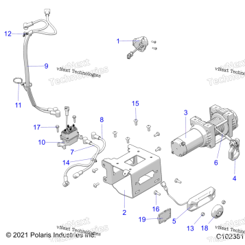 CHASSIS, WINCH