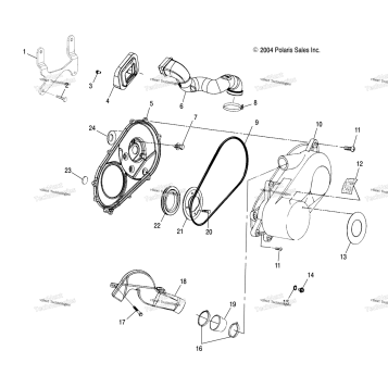 CLUTCH COVER /AB/AC/FA