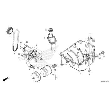 OIL PAN@OIL PUMP