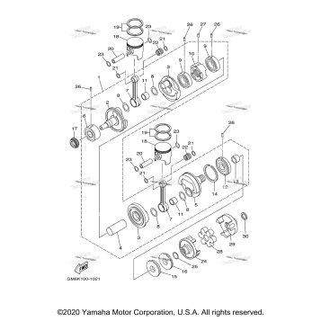CRANKSHAFT PISTON