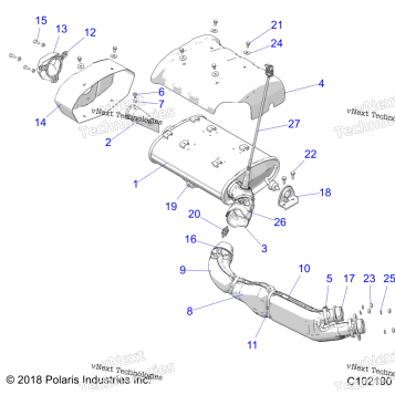 ENGINE, EXHAUST