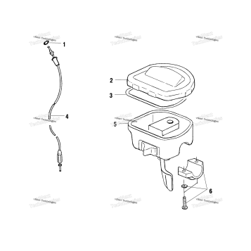 CONTROLS THROTTLE ASM./CABLE A01CH42AA