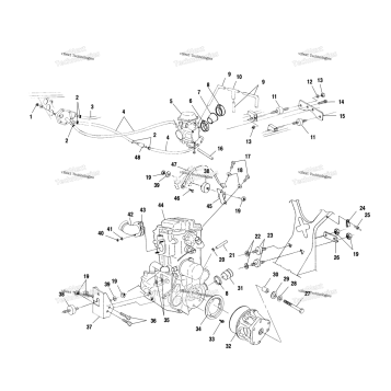 ENGINE MOUNTING A00CH50AA