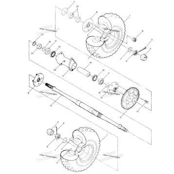 REAR WHEEL DRIVE ASSEMBLY
