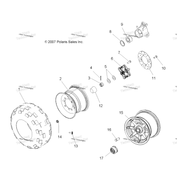 WHEELS, REAR