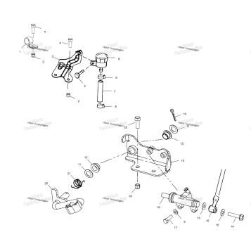 REAR BRAKE MASTER CYLINDER