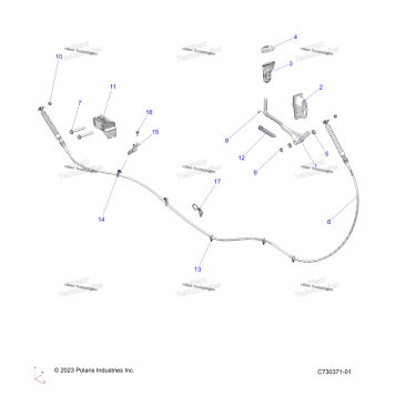 DRIVE TRAIN, GEAR SELECTOR