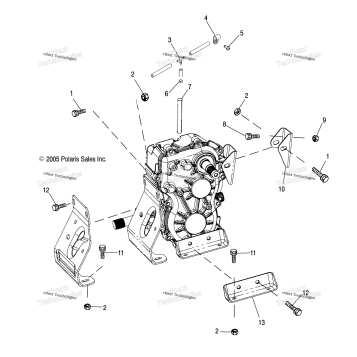 TRANSMISSION MOUNTING /AB/AC