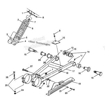 SWING ARM/SHOCK MOUNTING