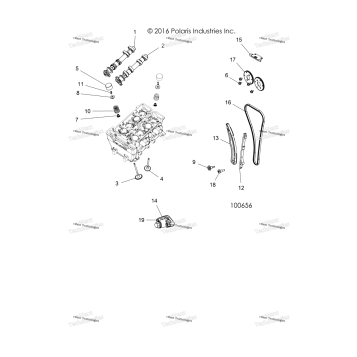 ENGINE, VALVES & CAMSHAFTS