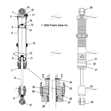 FRONT SHOCK A05GJ50AA