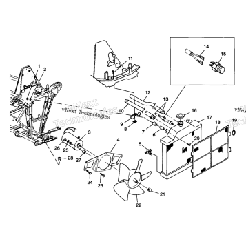 COOLING SYSTEM SCRAMBLER 400