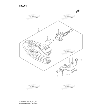 REAR COMBINATION LAMP (LT-A750XPL3 P33)