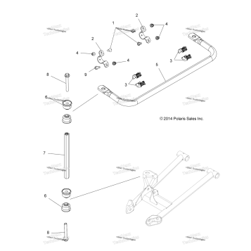 SUSPENSION, STABILIZER BAR