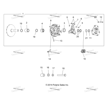 DRIVE TRAIN, PRIMARY CLUTCH
