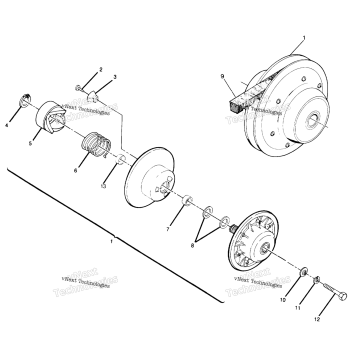 DRIVEN CLUTCH ASSEMBLY