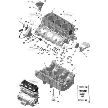 ROTAX - CRANKCASE