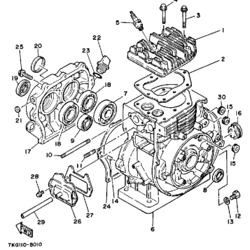 CYLINDER - CRANKCASE