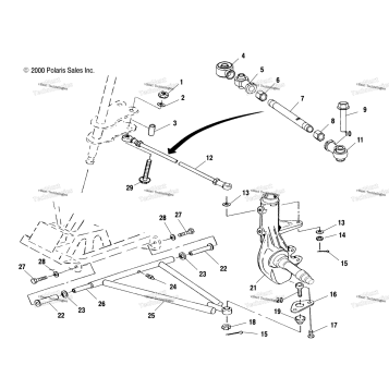 AARM/STRUT MOUNTING A01CB32AA