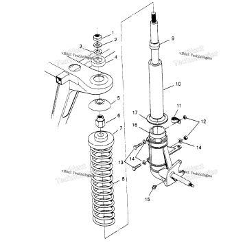 STRUT ASSEMBLY 2X4 400L