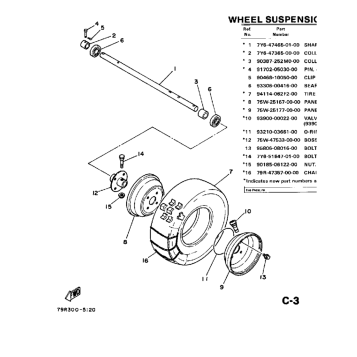 WHEEL SUSPENSION 1