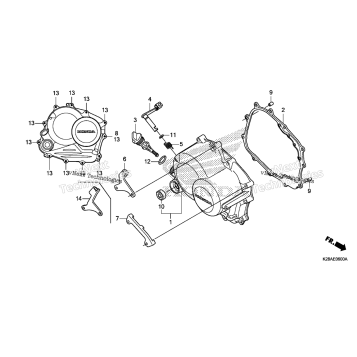 RIGHT CRANKCASE COVER