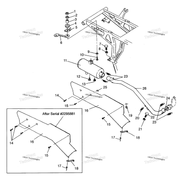 EXHAUST SYSTEM MAGNUM 2X4