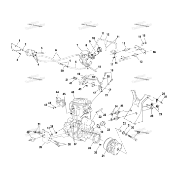 ENGINE MOUNTING A01CH50AA