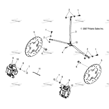BRAKES, FRONT