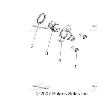 ENGINE, COOLING SYSTEM THERMOSTAT