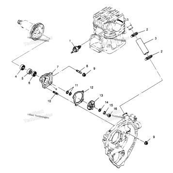 WATER PUMP SPORT 400L