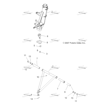 SUSPENSION, AARM & STRUT MOUNTING