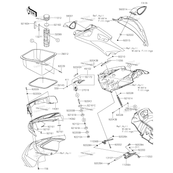HULL FRONT FITTINGS