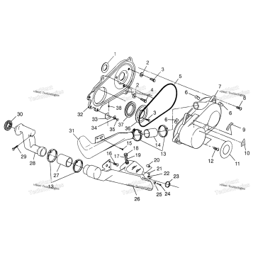 CLUTCH COVER BIG BOSS 6X6 400L