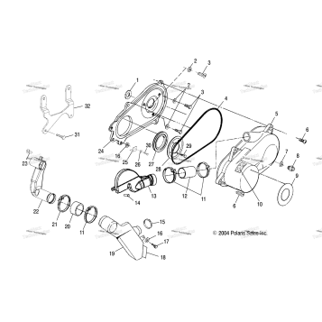 CLUTCH COVER /CB