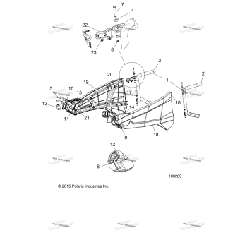 BODY, DOORS A16DAE57A9/AM (100289)