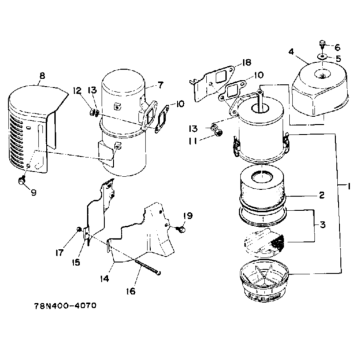 AIR CLEANER MUFFLER