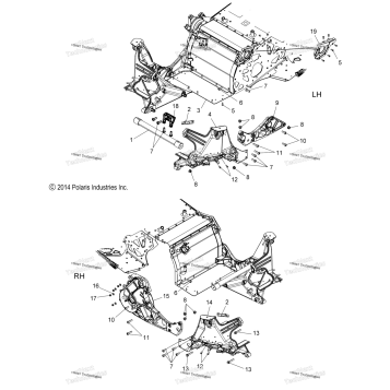 CHASSIS, BULKHEAD ASM. S15DF8 ALL OPTIONS