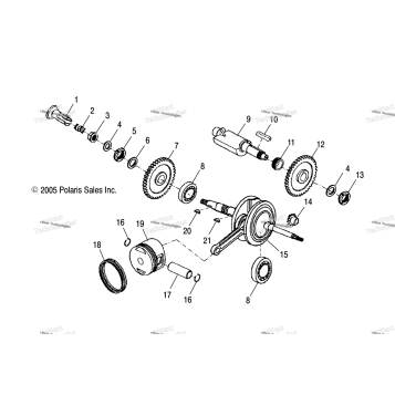 CRANKSHAFT & PISTON /AB/AC/AD